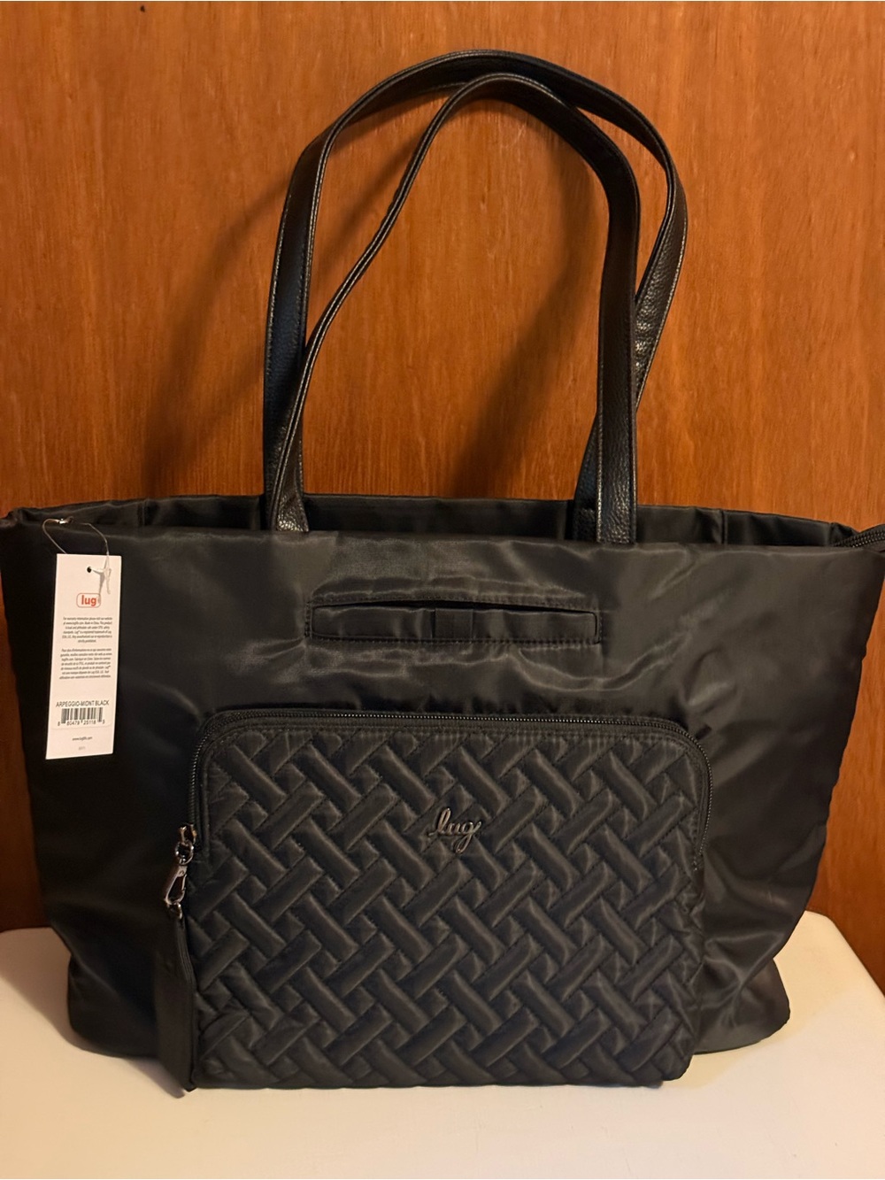 Lug Arpeggio Black NWT Tote Bag